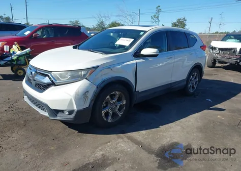2017 Honda Cr-V Ex-L/Ex-L Navi из США, поврежденный, VIN 5J6RW1H81HL017139